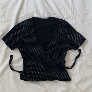 Brandy Melville Wrap Top